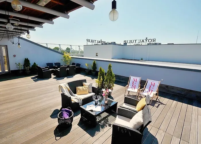 423 W Pieciogwiazdkowym Hotelu Royal Tulip Sand Plaza 200 M Dobruk Apartamenty